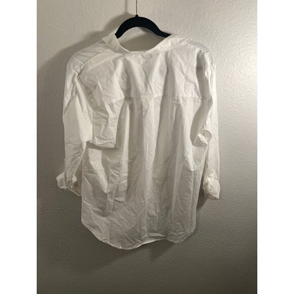 NWT olive and oak white blouse size xl - Picture 4 of 4
